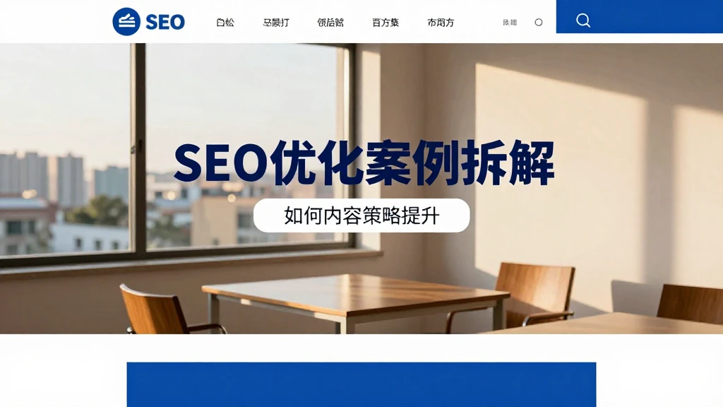 SEO优化案例拆解：如何通过内容策略提升网站流量